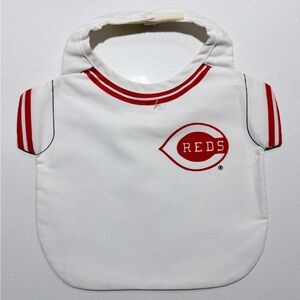 Vintage 80s Cincinnati Reds Baby Bib Jersey NWT Velcro MLB Rare